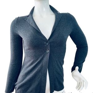 Banana Republic Sweater Cardigan Women Petite SP Sweater Gray